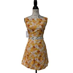 CHARLIE HOLIDAY Ivy Dress Seventies Floral Size XL